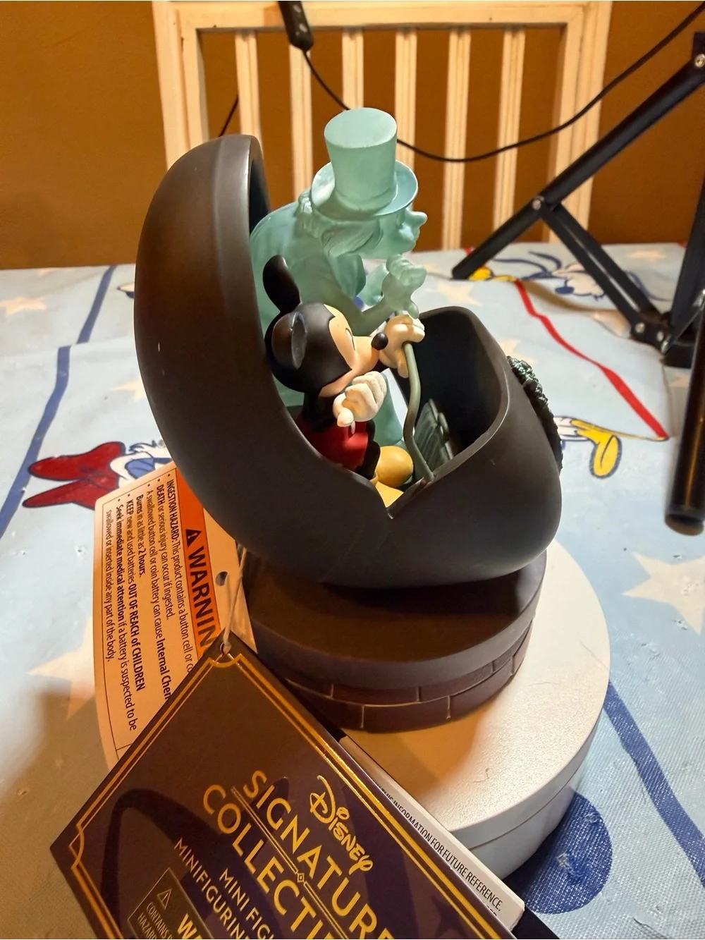 Disney store Mickey Mouse and phineas in doom buggy light up mini figure-NWT